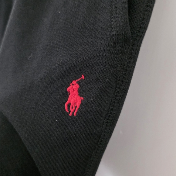 Polo Ralph Lauren Fleece Sweatpants Loungewear Men's XL Black Comfort Casual - Picture 9 of 10